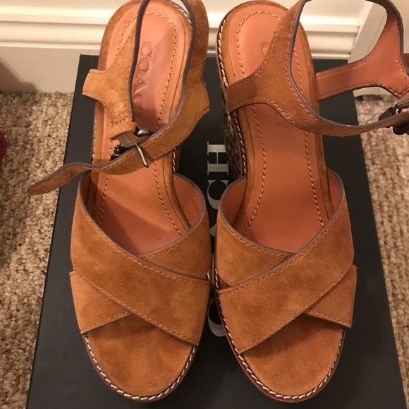 Coach Wedges - Picture 1 of 4